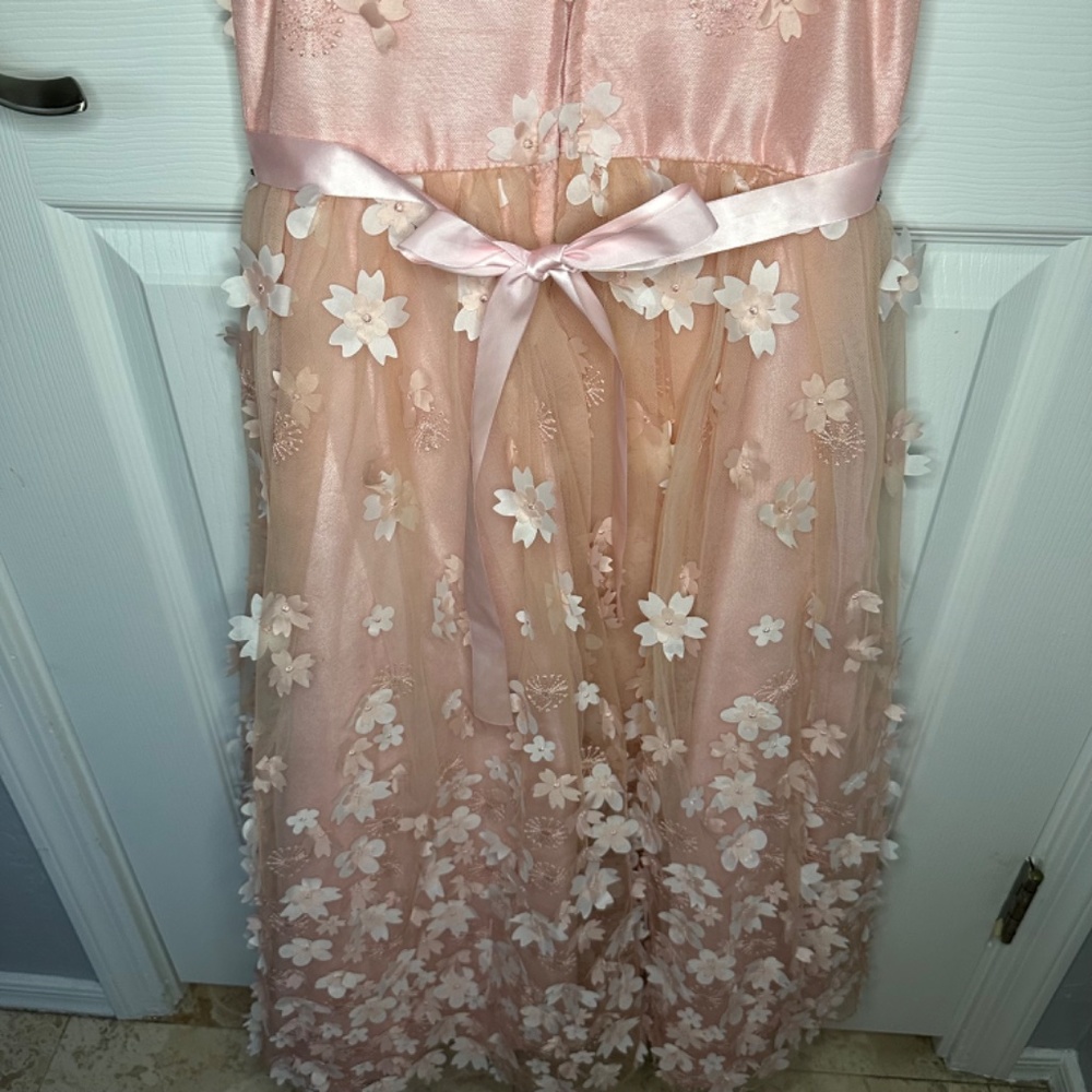 Chantilly place Size 6 girl formal gown. Wedding dress. kids dress - Picture 6 of 12
